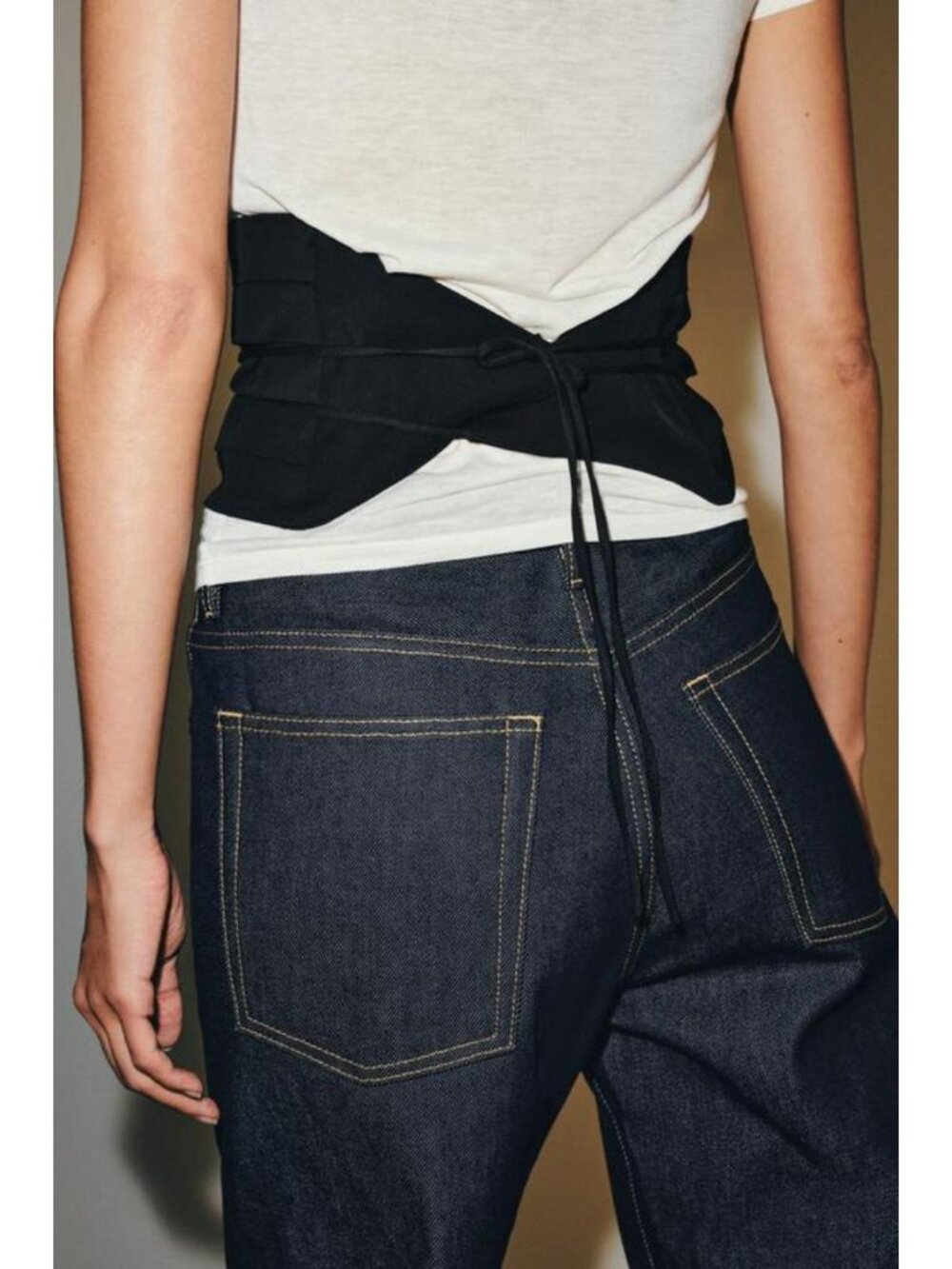ZARA PLEATED SASH BELT 9083/344/800